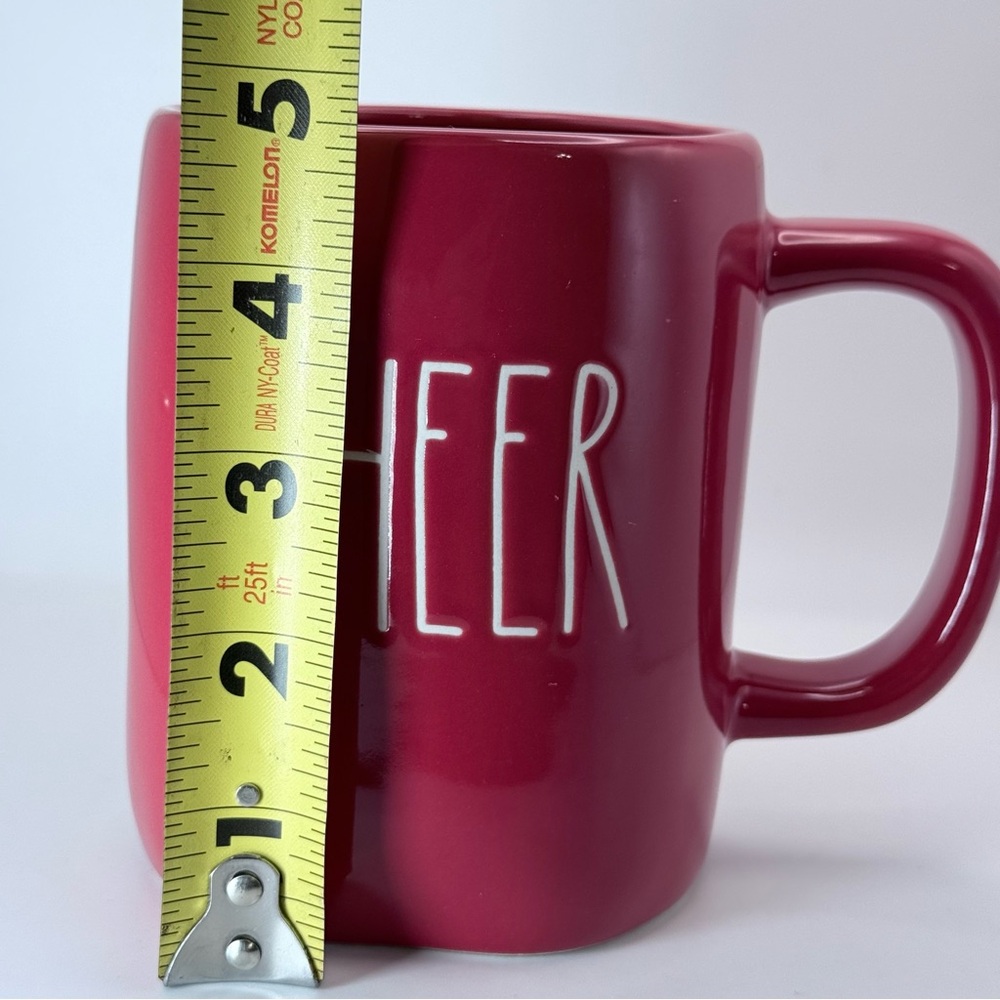 Rae Dunn Cheer Red Mug - Picture 7 of 9